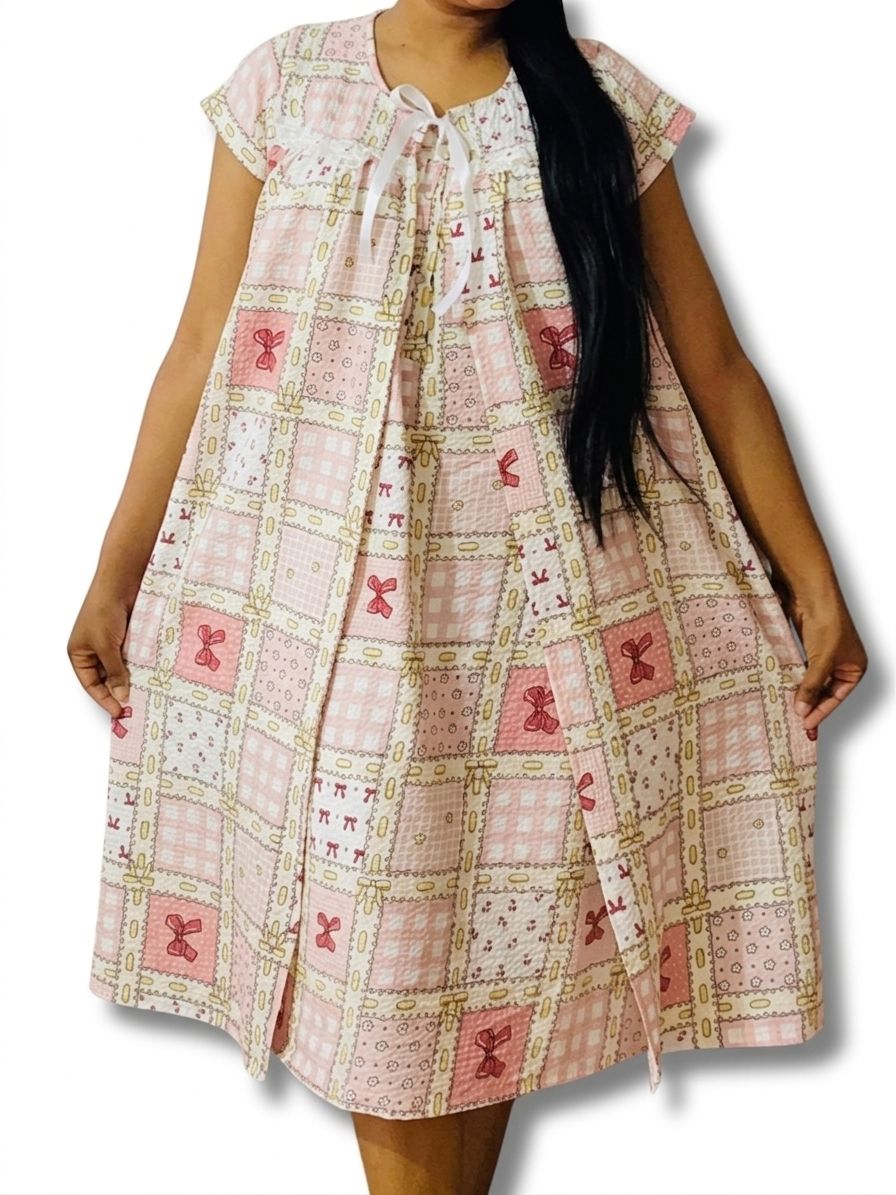 House coat & nightdress – Design LPHCK001  (Colors 4)